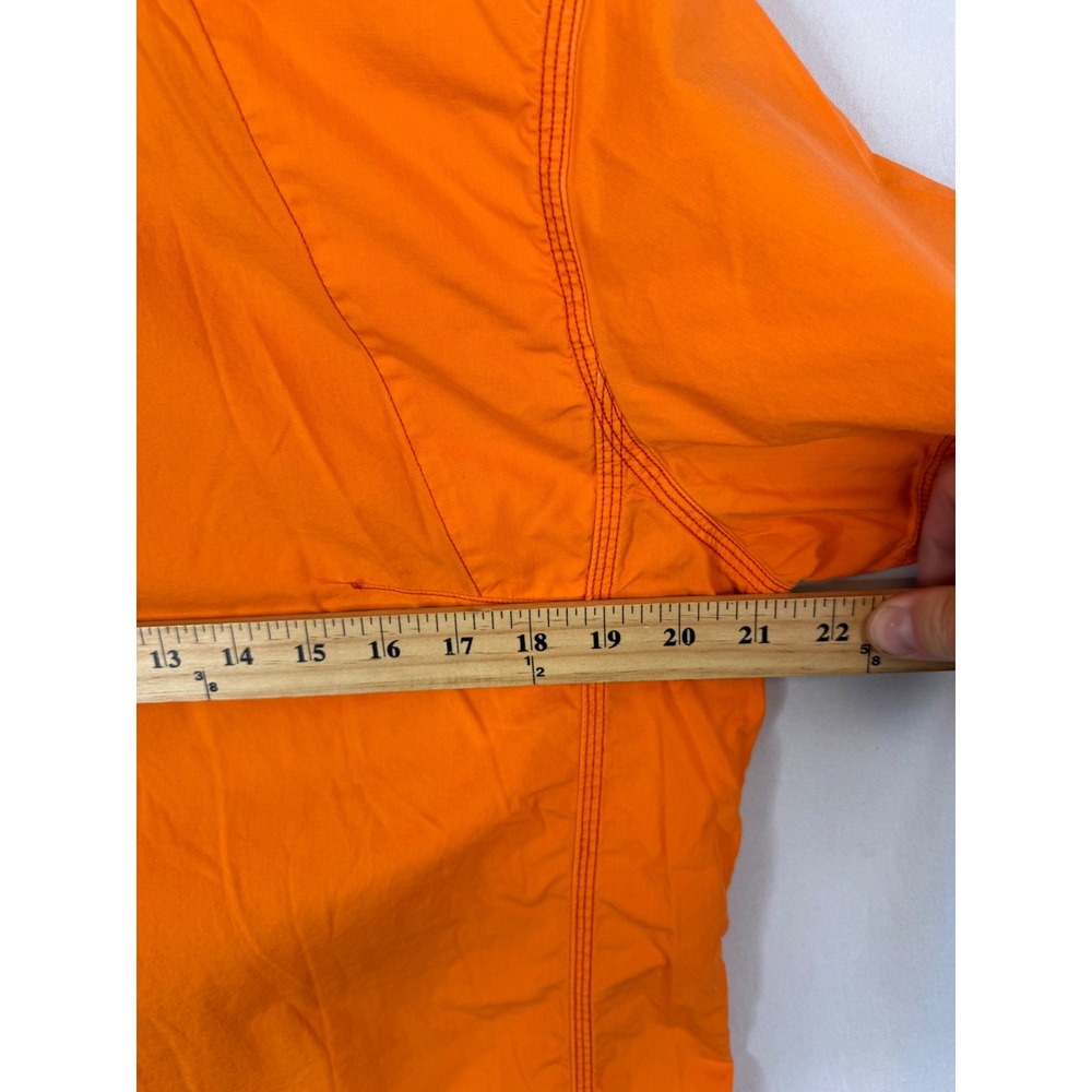 G-Star Raw Mens Work Lamond Shirt S/S Orange Button Down Large 311210032 - Picture 8 of 8